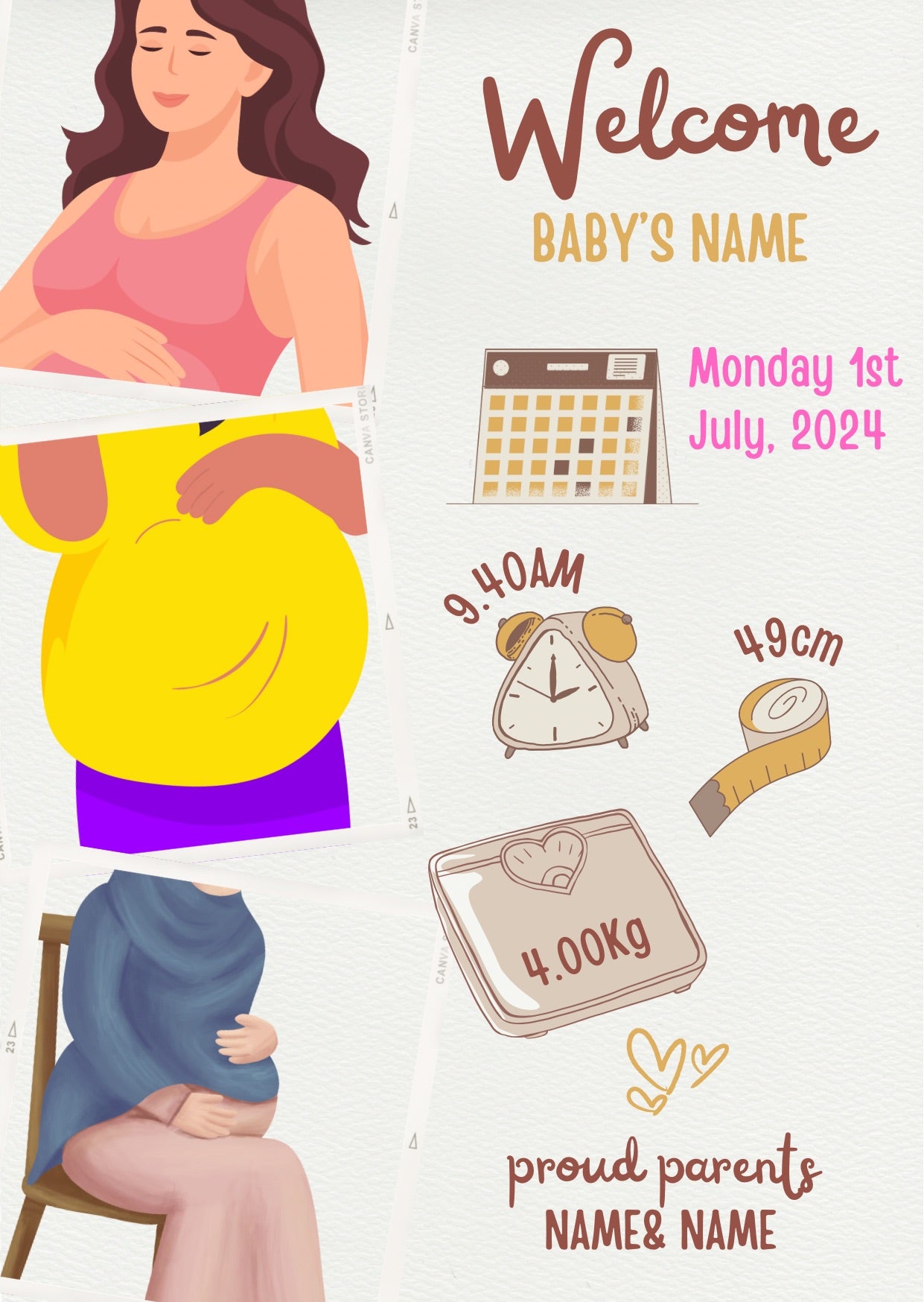 Birth Announcement 1