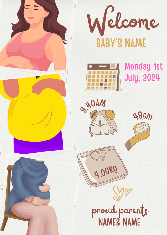 Birth Announcement 1