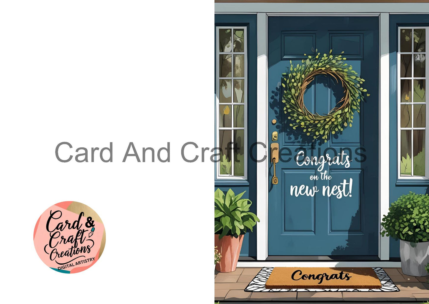 New Nest Congratulations – Blue Door Edition