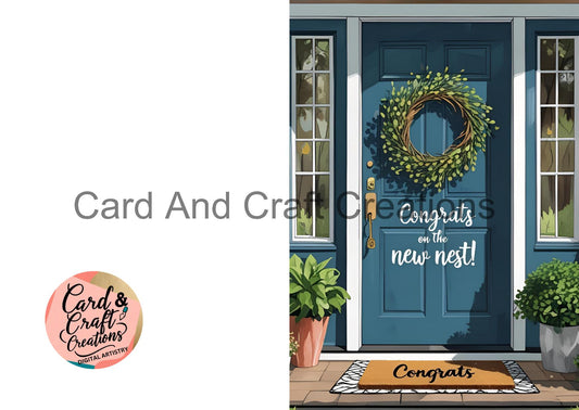 New Nest Congratulations – Blue Door Edition