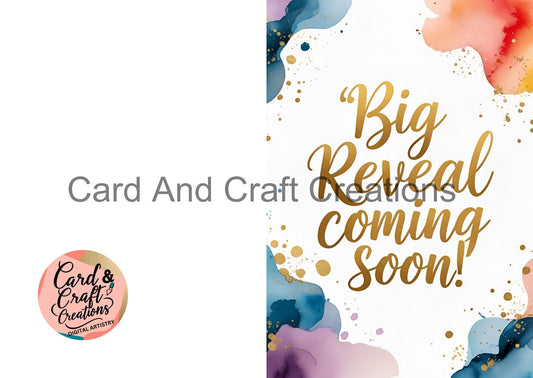 Boy or Girl – Baby Love is on the Way Card