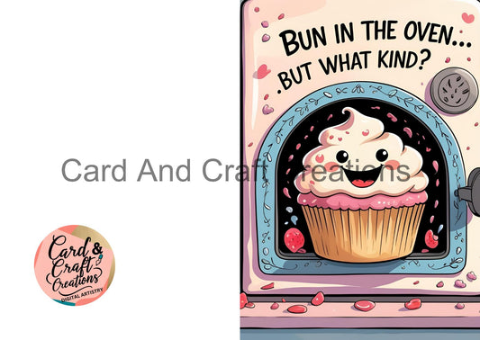 Little One on the Way – Gender Surprise Card