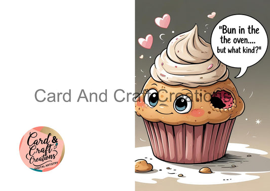 Sweet Surprise – It’s Almost Time! Card