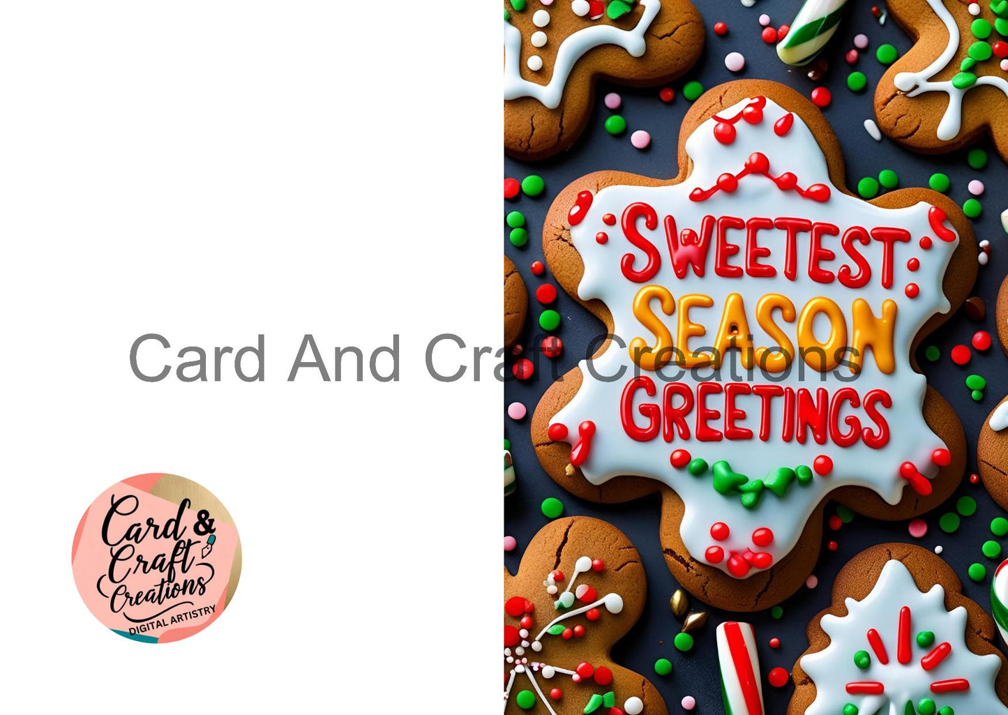 Holiday Cookie Delight – Sweetest Greetings Card