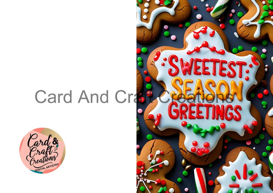 Holiday Cookie Delight – Sweetest Greetings Card