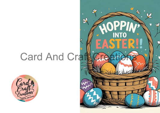Easter Surprise – Bold Basket Card