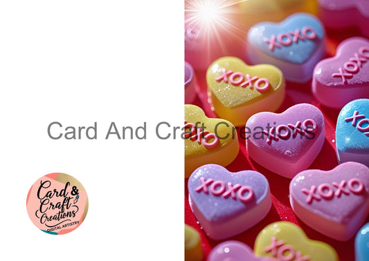 XOXO Candy Hearts – Sparkle Edition