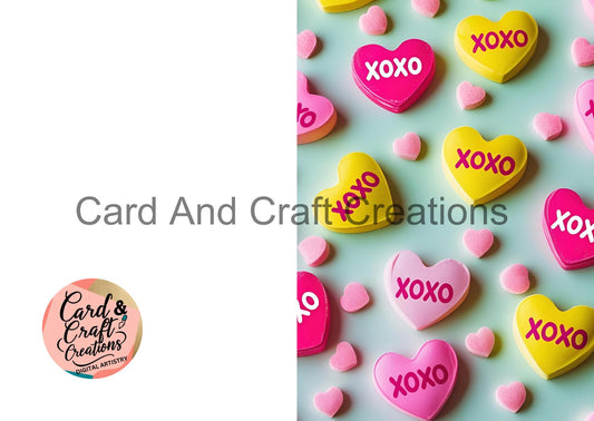 XOXO Candy Hearts – Pastel Edition