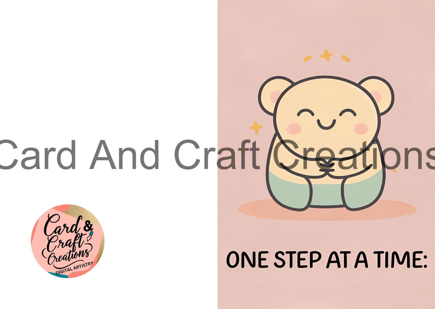 One Step at a Time - Bear