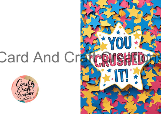 You Crushed It - Stars Background