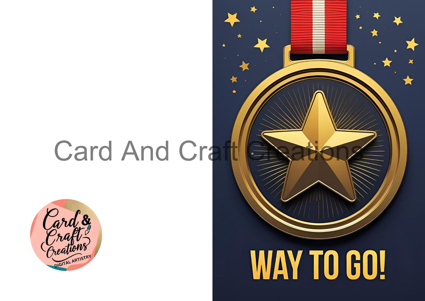 Medal of Achievement Card