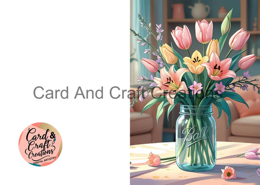 Pastel Tulip Bouquet