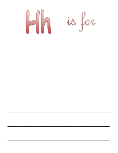 Personalized First Alphabet Learning Book